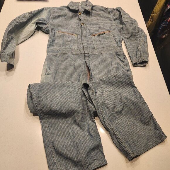 Vintage distressed Key Imperial coveralls. Size M